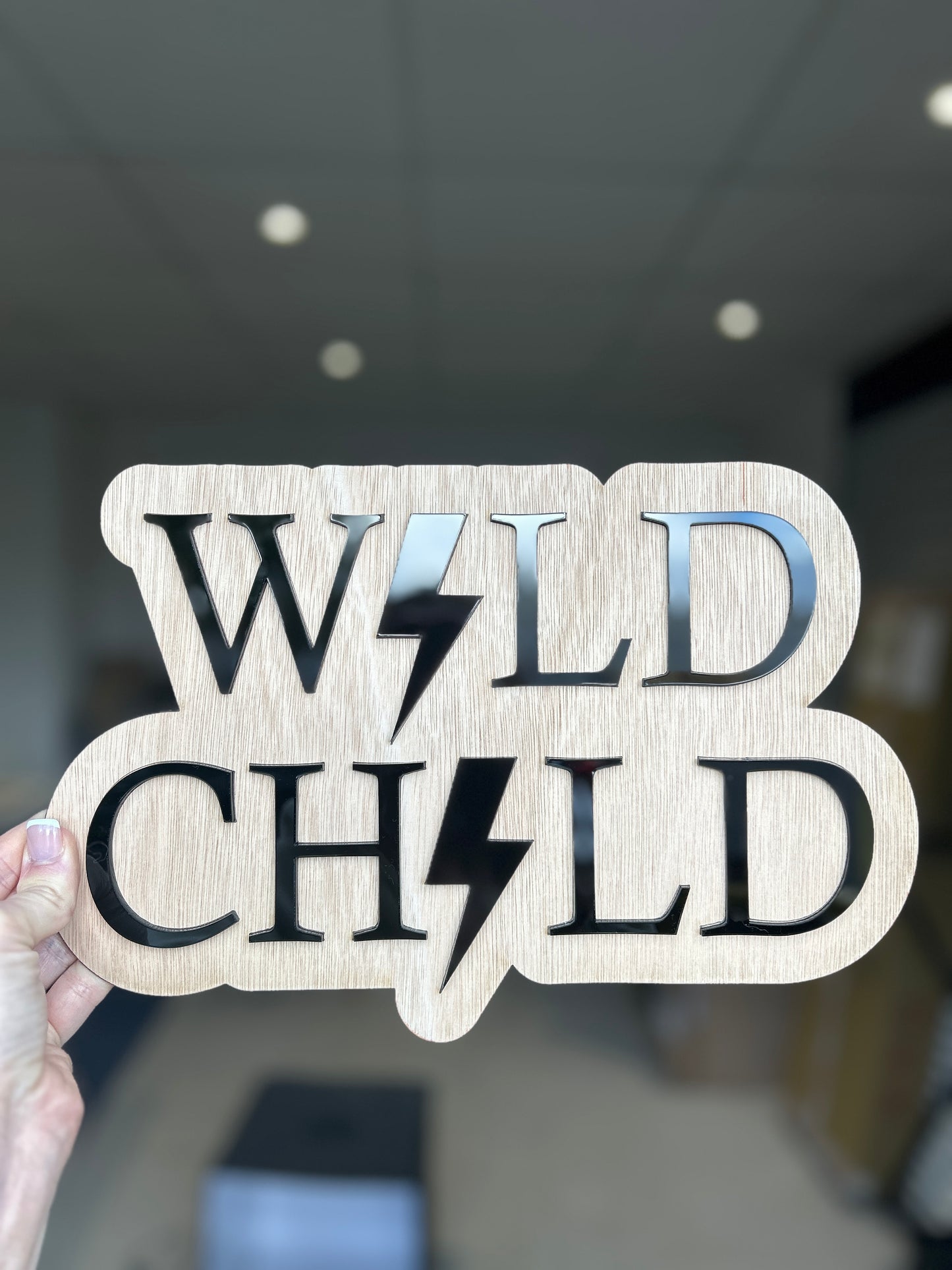 Wild Child Wall Sign