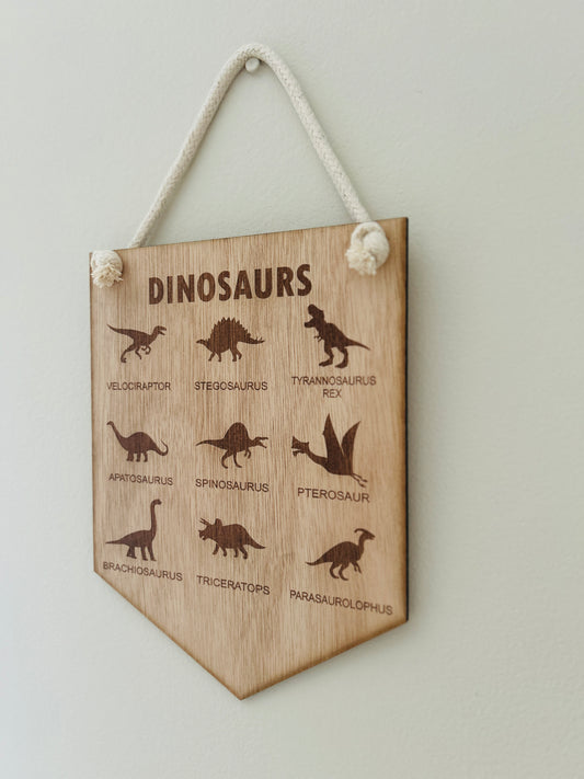 Dinosaurs Pennant