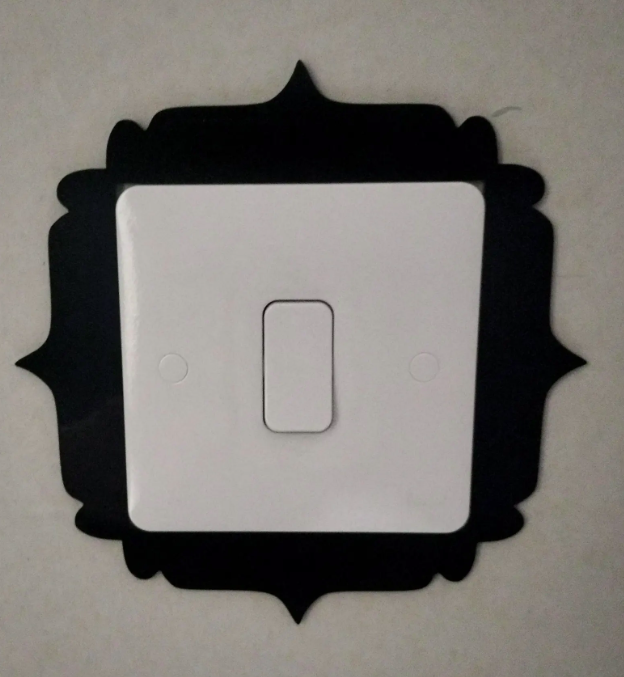 DIY Decorative Moroccan Socket Surround 6mm MDF Single